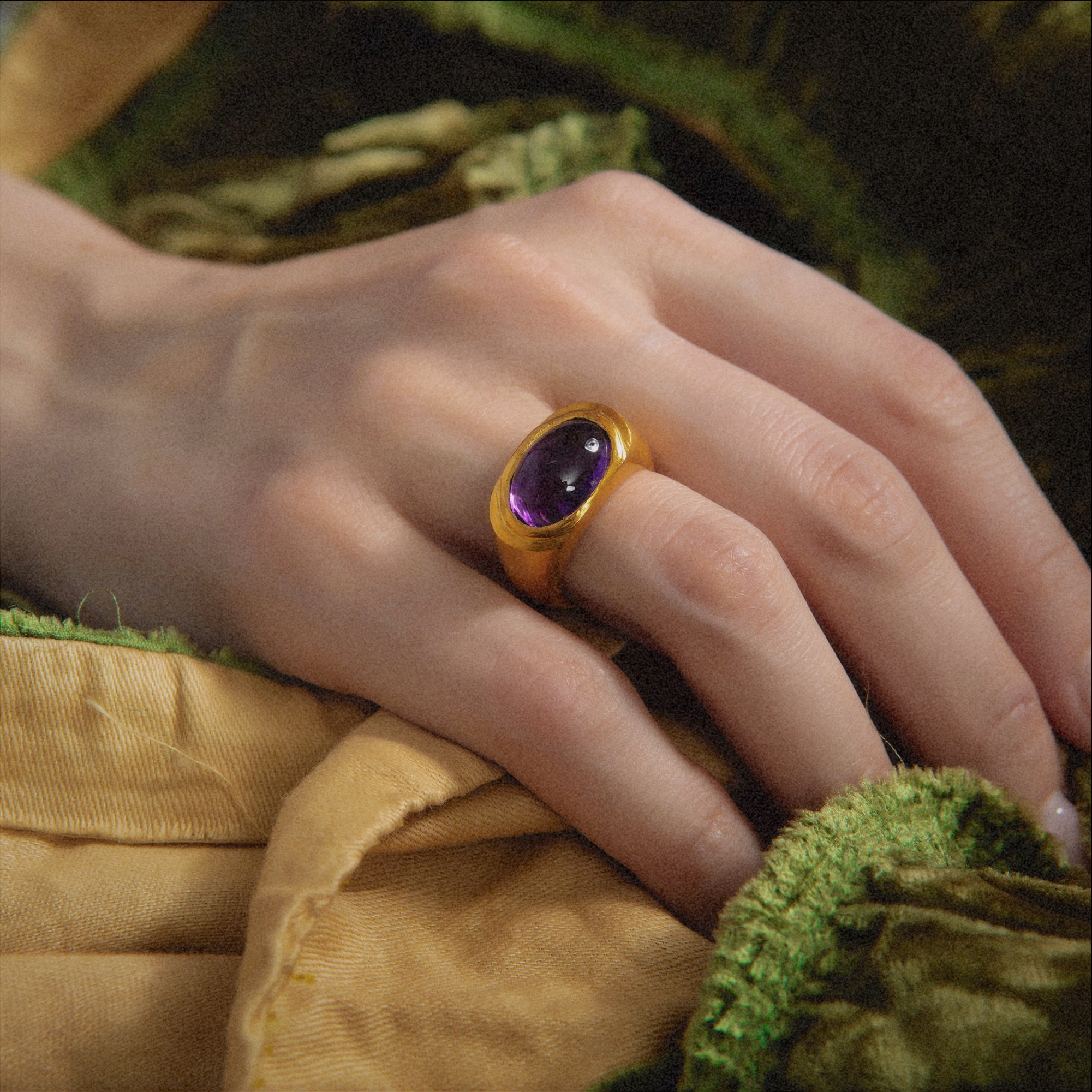 Roman Signet -   Amethyst