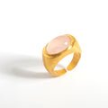 Roman Signet -   Rose Quartz