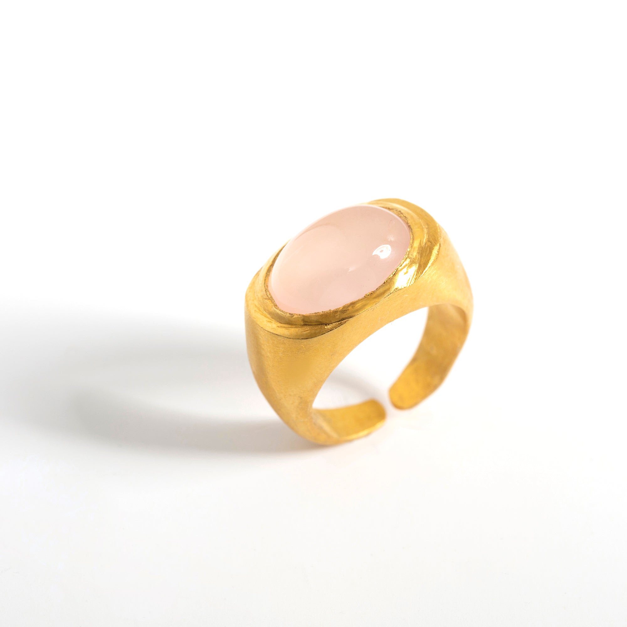 Roman Signet -   Rose Quartz