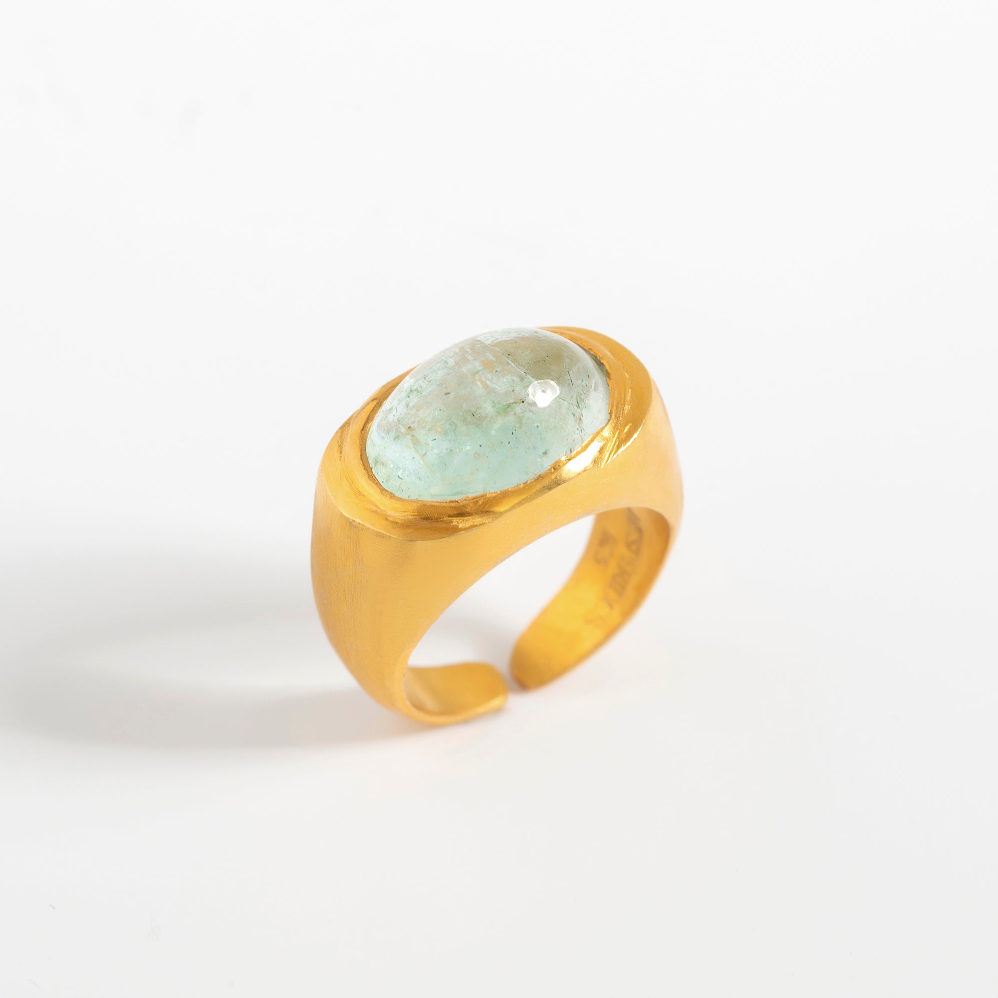 Roman Signet -   Aquamarine