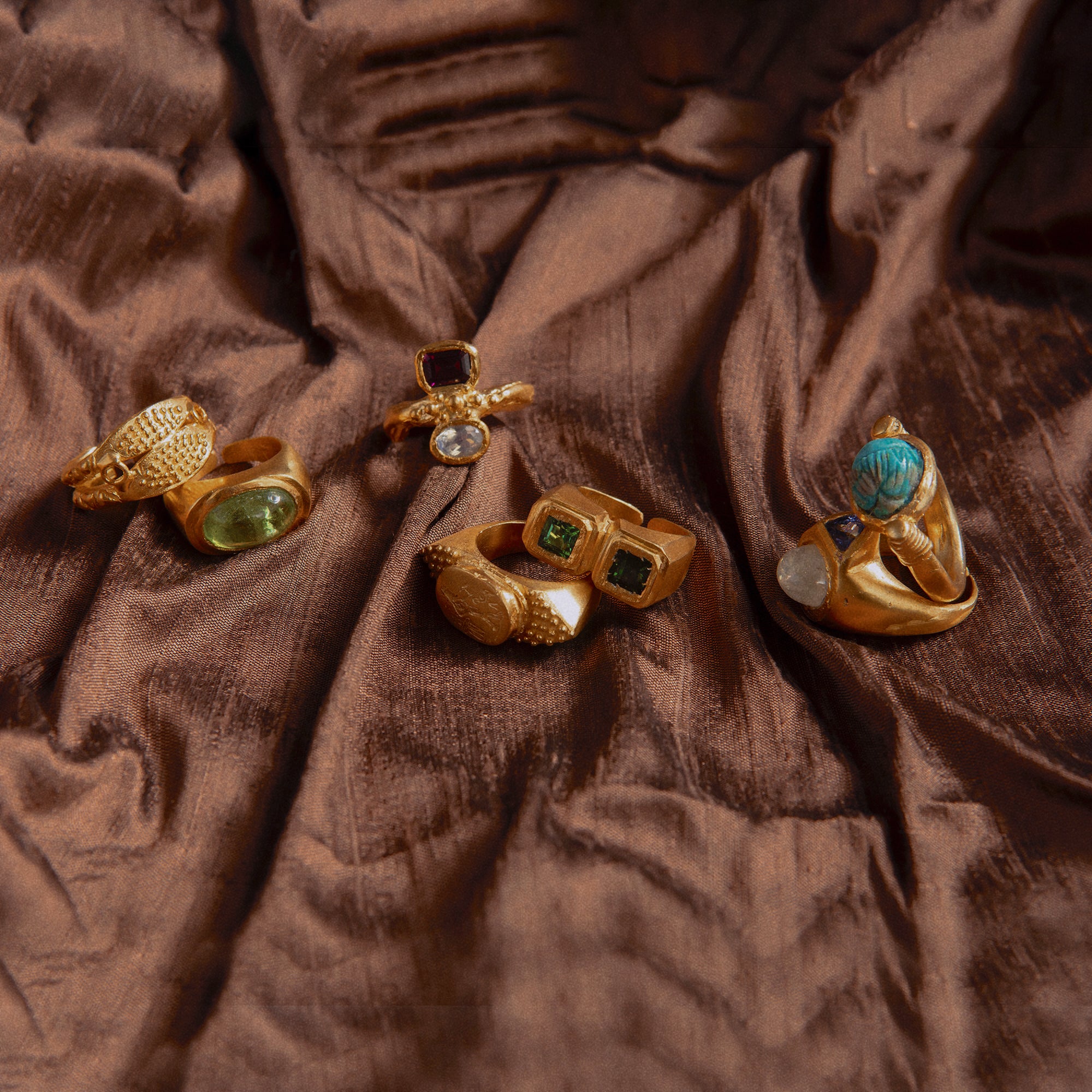 Roman Signet -   Peridot