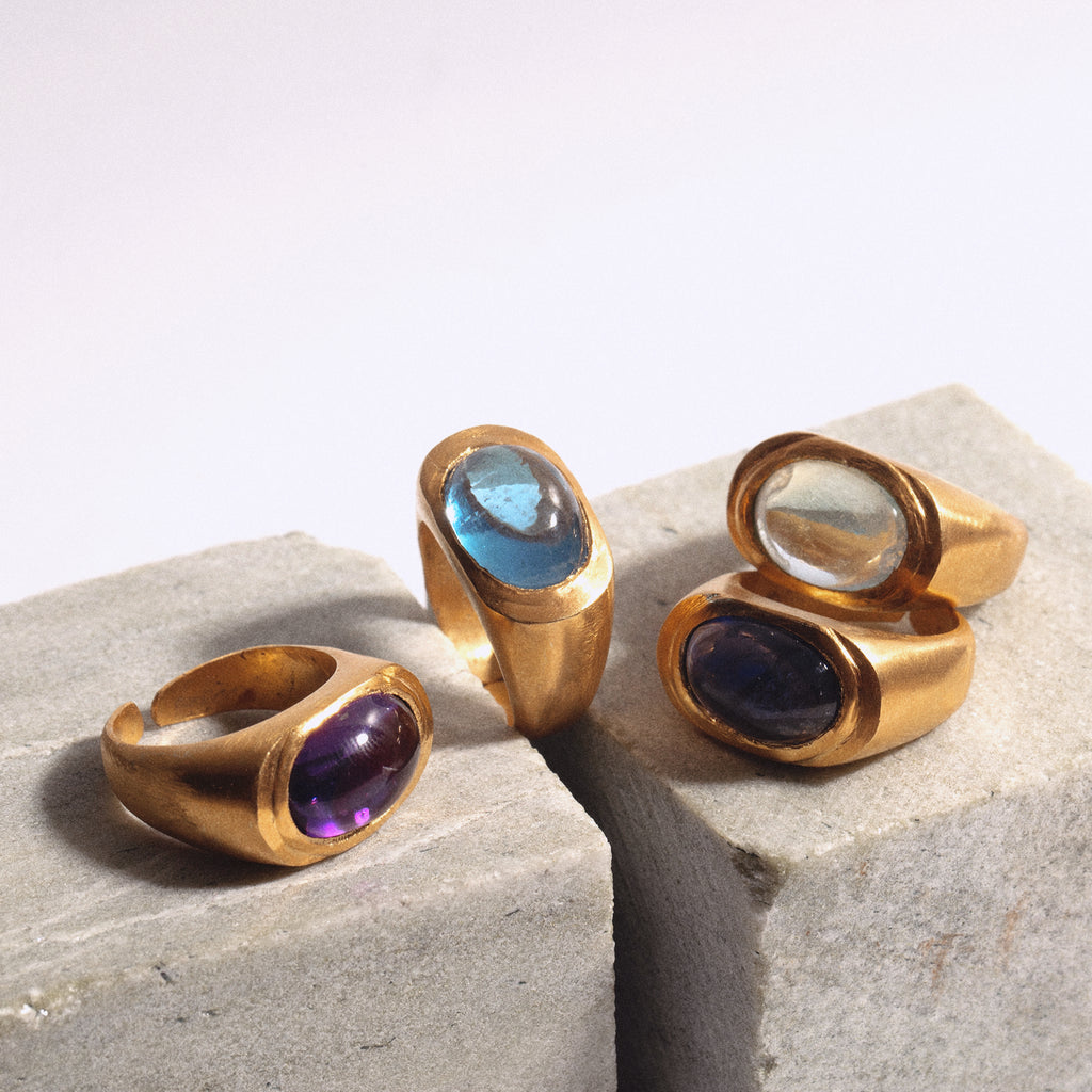 Roman Signet -   Prasiolite