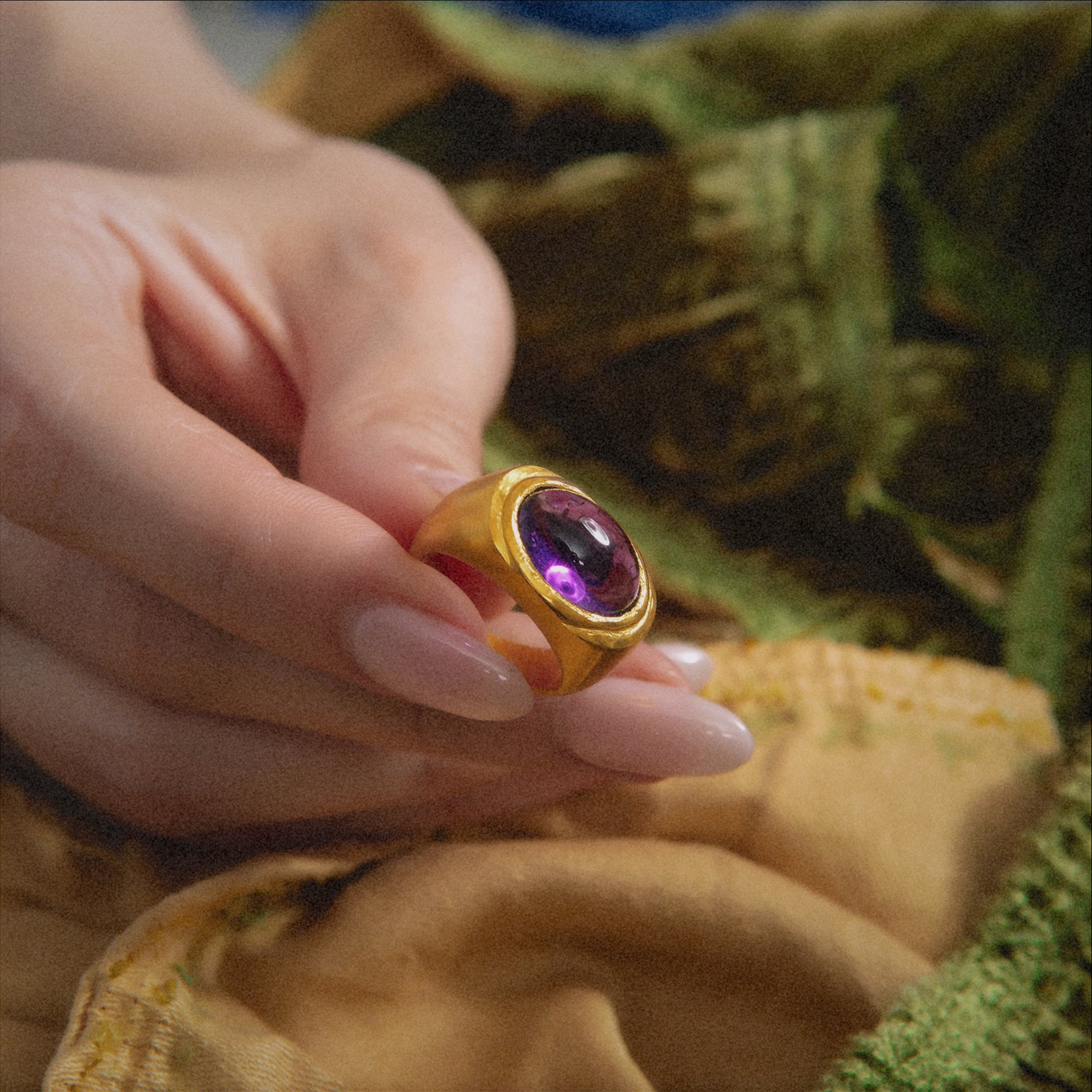 Roman Signet -   Amethyst