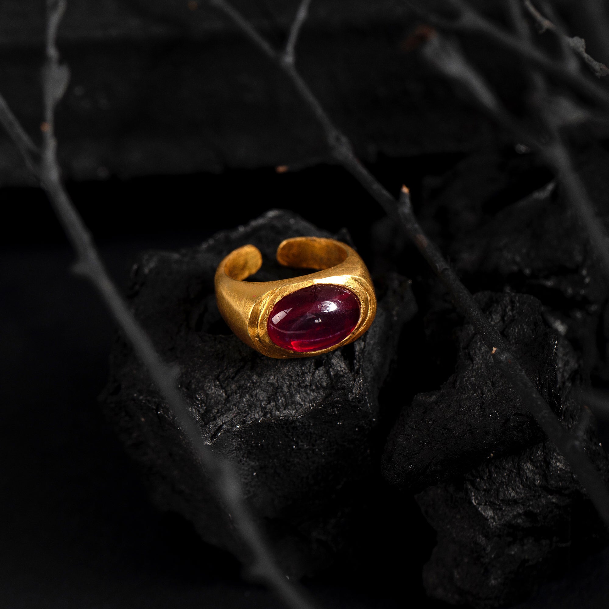 Roman Signet -   Star Ruby